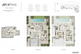 4 Beds 7258 Sq. Ft. Villa in Emaar Mareva