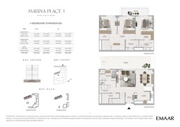 3 Beds 2660 Sq. Ft. Townhouse in Emaar Marina Place