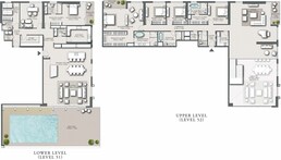 5 Beds 8161 Sq. Ft. Penthouse in Emaar Marina Shores