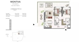 2 Beds 1758 Sq. Ft. Apartment in Emaar Montiva