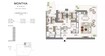 Emaar Montiva 3 Beds Layout