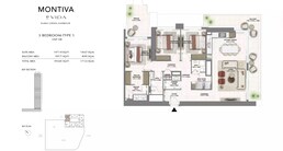 3 Beds 1910 Sq. Ft. Apartment in Emaar Montiva