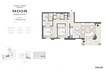 Emaar Moor 2 Beds Layout