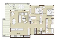 2 Beds 1341 Sq. Ft. Apartment in Emaar Mulberry