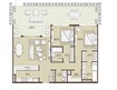 Emaar Mulberry 2 Beds Layout