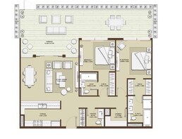 2 Beds 1895 Sq. Ft. Apartment in Emaar Mulberry