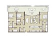 Emaar Mulberry 3 Beds Layout