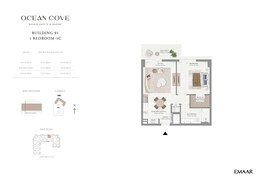 1 Bed 796 Sq. Ft. Apartment in Emaar Ocean Cove