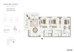 Emaar Ocean Cove 3 Beds Layout