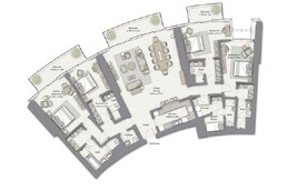 4 Beds 3059 Sq. Ft. Apartment in Emaar Opera Grand