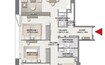 Emaar Palace Residences 3 Beds Layout