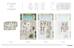 5 Beds 10394 Sq. Ft. Villa in Emaar Palace Villas Ostra