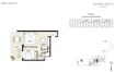 Emaar Park Heights 1 Bed Layout