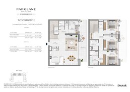 3 Beds 2602 Sq. Ft. Apartment in Emaar Park Lane