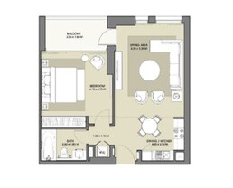 1 Bed 732 Sq. Ft. Apartment in Emaar Park Point