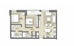 Emaar Park Point 2 Beds Layout