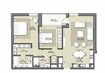 Emaar Park Point 2 Beds Layout
