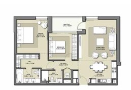 2 Beds 1088 Sq. Ft. Apartment in Emaar Park Point