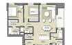 Emaar Park Point 2 Beds Layout