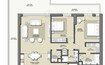 Emaar Park Point 2 Beds Layout