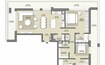 Emaar Park Point 2 Beds Layout