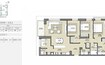 Emaar Park Point 3 Beds Layout