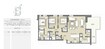 Emaar Park Point 3 Beds Layout