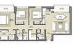 Emaar Park Point 3 Beds Layout