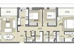 Emaar Park Point 3 Beds Layout
