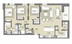 Emaar Park Point 3 Beds Layout