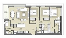 3 Beds 1604 Sq. Ft. Apartment in Emaar Park Point