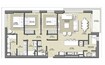 Emaar Park Point 3 Beds Layout