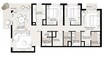 Emaar Park Ridge 3 Beds Layout