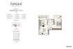 Emaar Parkland 1 Bed Layout