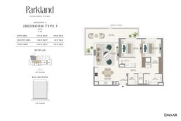 2 Beds 1380 Sq. Ft. Apartment in Emaar Parkland