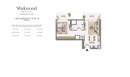 1 Bed 762 Sq. Ft. Apartment in Emaar Parkwood