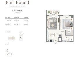 1 Bed 803 Sq. Ft. Apartment in Emaar Pier Point