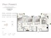 Emaar Pier Point 3 Beds Layout
