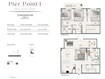 Emaar Pier Point 2 Beds Layout