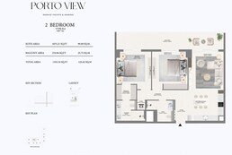 2 Beds 1352 Sq. Ft. Apartment in Emaar Porto View