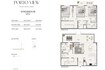 Emaar Porto View 3 Beds Layout