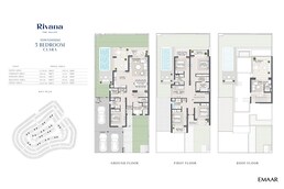 5 Beds 4415 Sq. Ft. Townhouse in Emaar Rivana