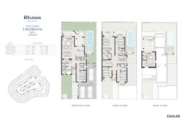 5 Beds 4548 Sq. Ft. Townhouse in Emaar Rivana