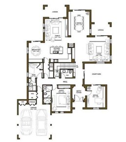 5 Beds 5368 Sq. Ft. Villa in Emaar Rosa Villas