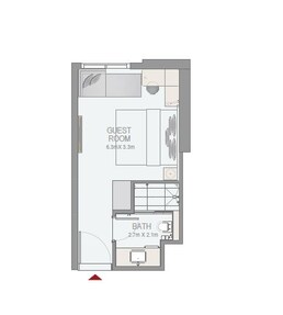 1 Bed 247 Sq. Ft. Apartment in Emaar Rove City Walk