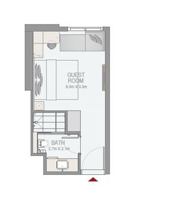 1 Bed 256 Sq. Ft. Apartment in Emaar Rove City Walk