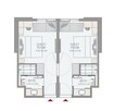 Emaar Rove City Walk 2 Beds Layout