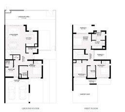 4 Beds 2508 Sq. Ft. Townhouse in Emaar Ruba