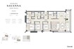 Emaar Savanna 3 Beds Layout