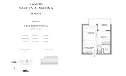 1 Bed 819 Sq. Ft. Apartment in Emaar Seagate